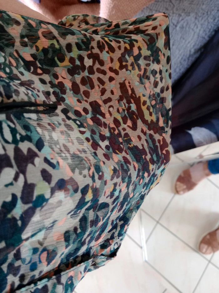 Blouse femme 38 fantaisie type voile c64 - photo numéro 4