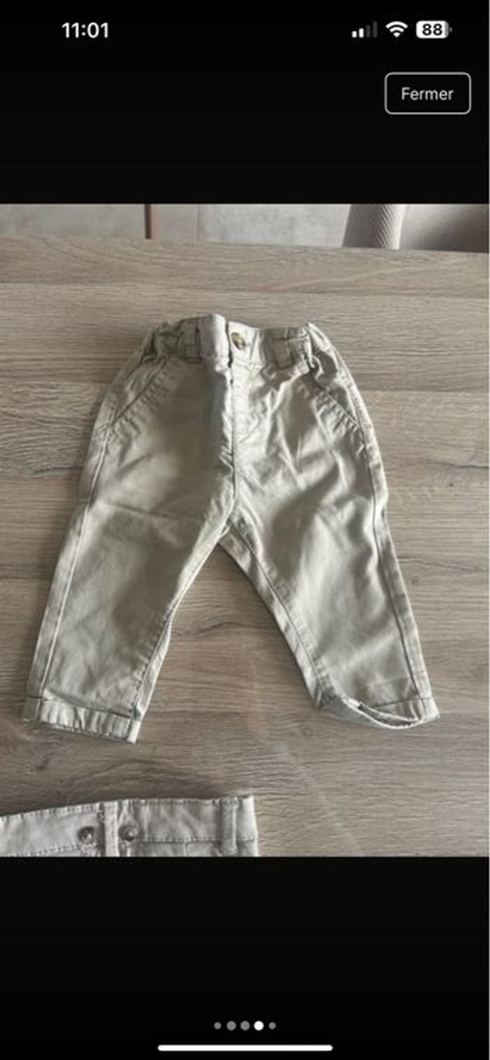 Lot de 2 pantalons chino - photo numéro 2