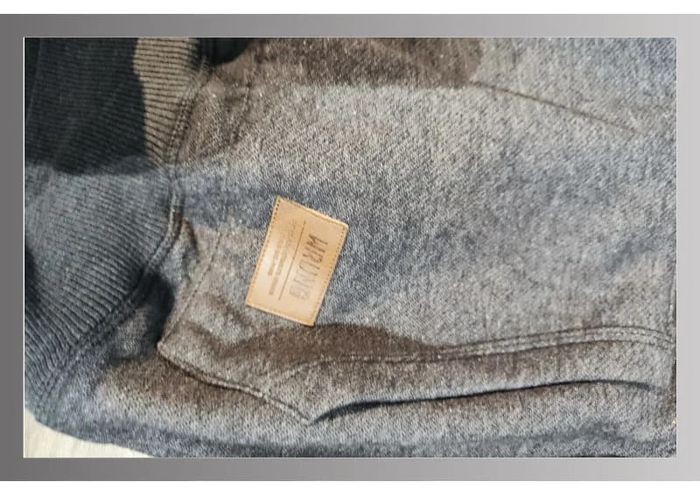 Sweat à capuche gris Wrung Taille S - photo numéro 3