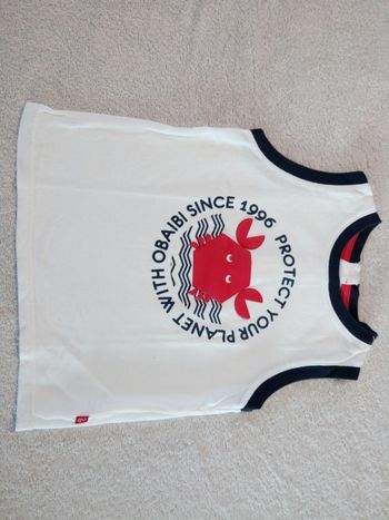 Tee-shirt Obaïbi 12-18 mois (réf perso G8)(familleac72)