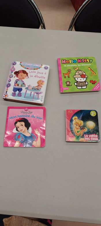Lot 4  livres