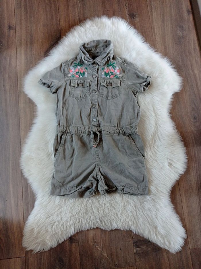 Ikks đź’– Combinaison short courte kaki 6 ans