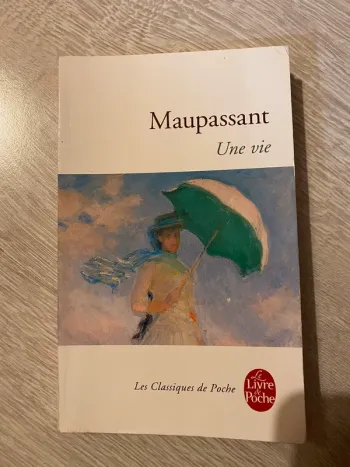 Livre « une vie » de Maupassant
