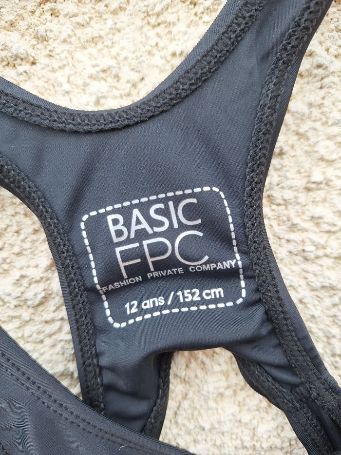 🩱 Maillot de bain 1 pièce FPC 12 ans - photo numéro 5