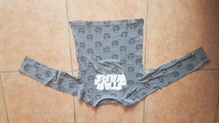 T shirt Star Wars garçon 6 ans gris