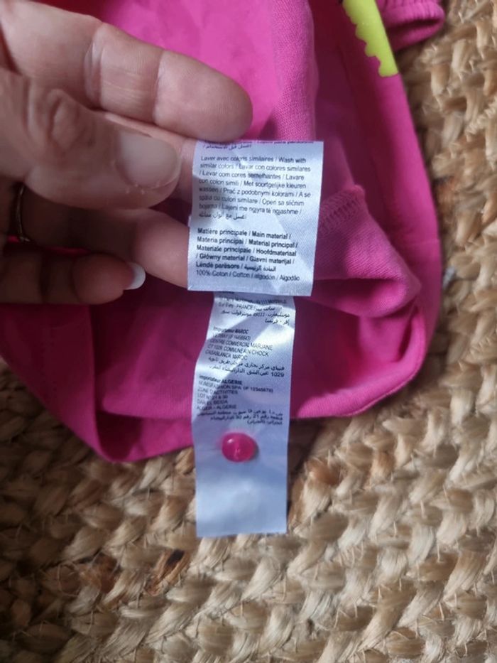 Tee-shirt manches courtes gemo 12 mois - photo numéro 3