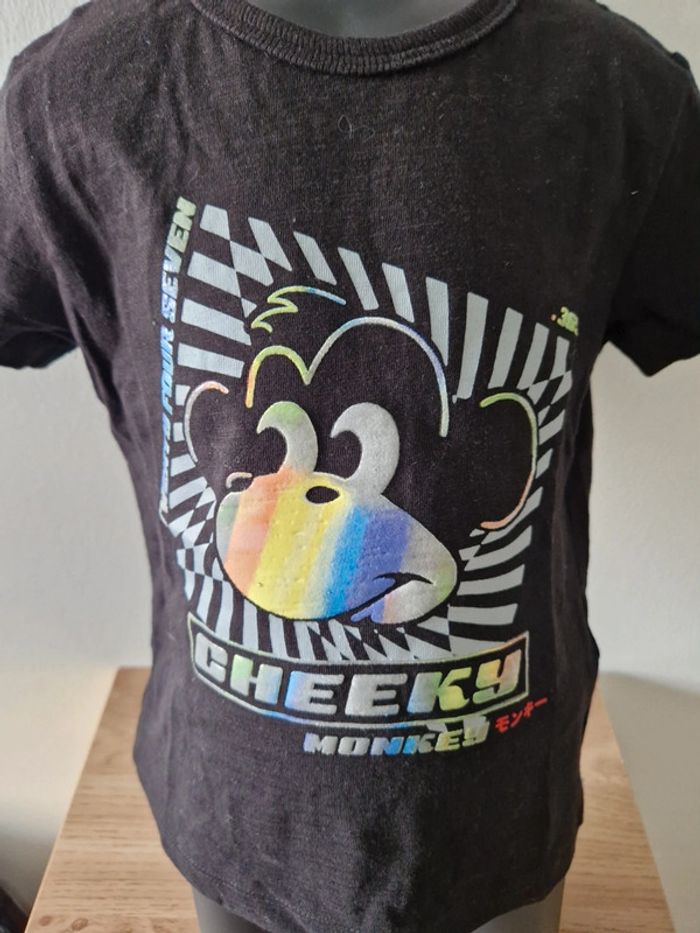 T-shirt singe neuf 18 mois - photo numéro 2