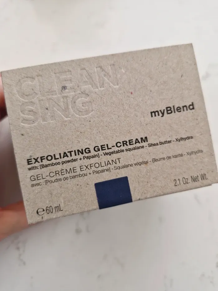 My blend gel crème exfoliant