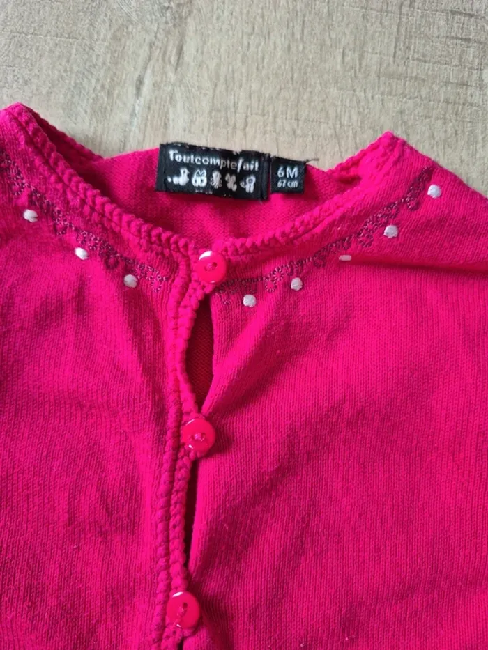Gilet fusion 6 mois - photo numéro 2