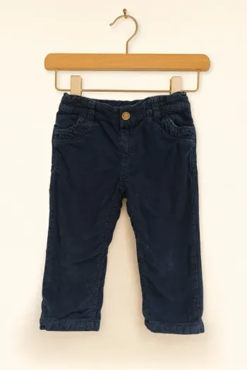 Pantalon en velours côtelé  fille – Tape à l’Œil