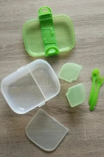 lunchbox boite à repas bento vert enfant Très bon état·Munchkin