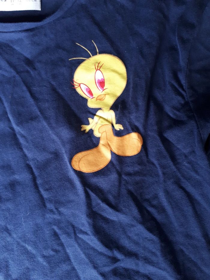 Tee-shirt manches longues Lefties Loonry Tunes 10 -11 ans - photo numéro 2
