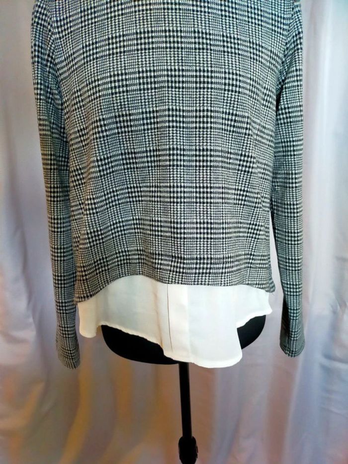 Haut à col chemise effet superposé – FB Sister – Femme – Taille S - photo numéro 3