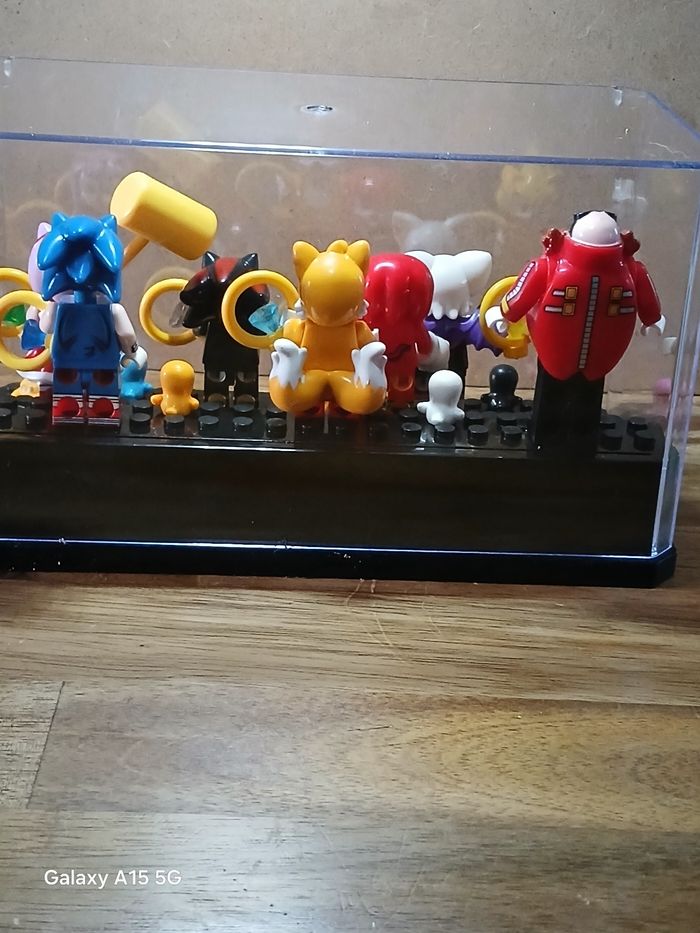 Vitrine lego Sonic neuf Collection jouets décoration - photo numéro 5