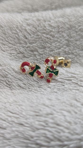boucles d'oreilles Noël
