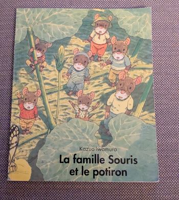 Livre "La famille souris et le potiron"