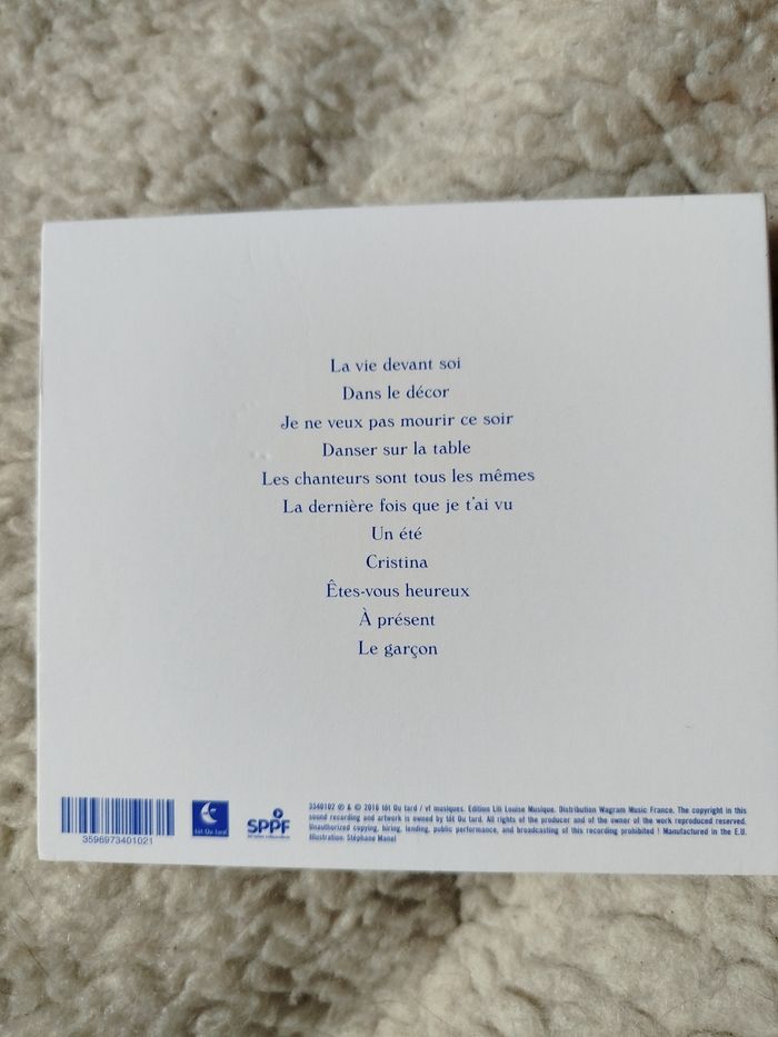 CD Vincent delerm à présent - photo numéro 2