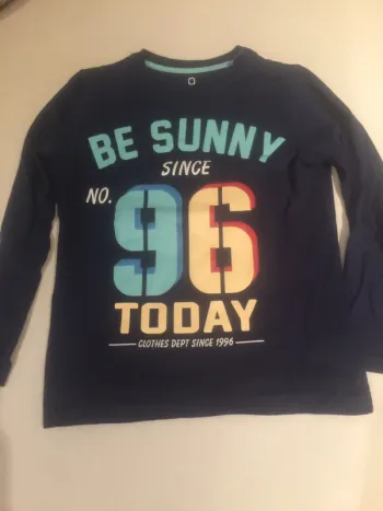 T shirt manches longues imprimé