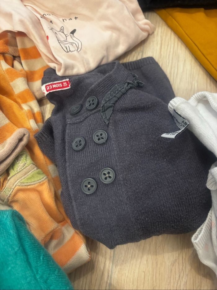 Lot vêtements bébé fille automne hiver 24 mois / 2 ans - photo numéro 7