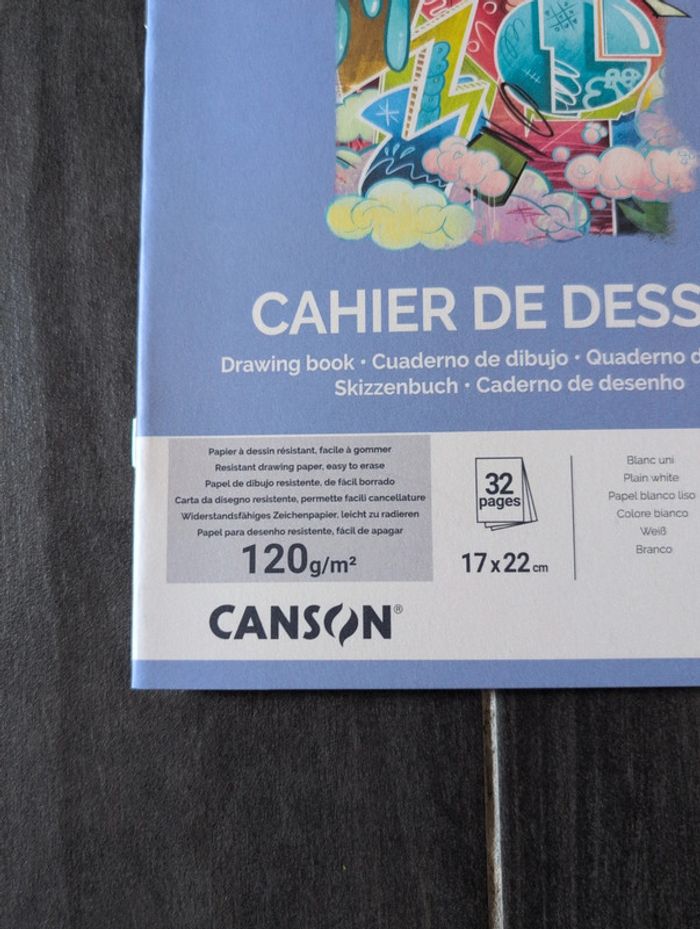 Cahier de dessin canson neuf - photo numéro 2