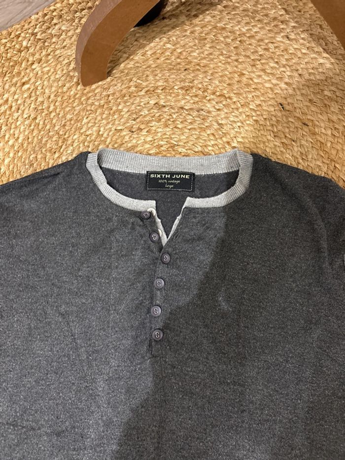 Pull Sixth June homme taille L - photo numéro 3