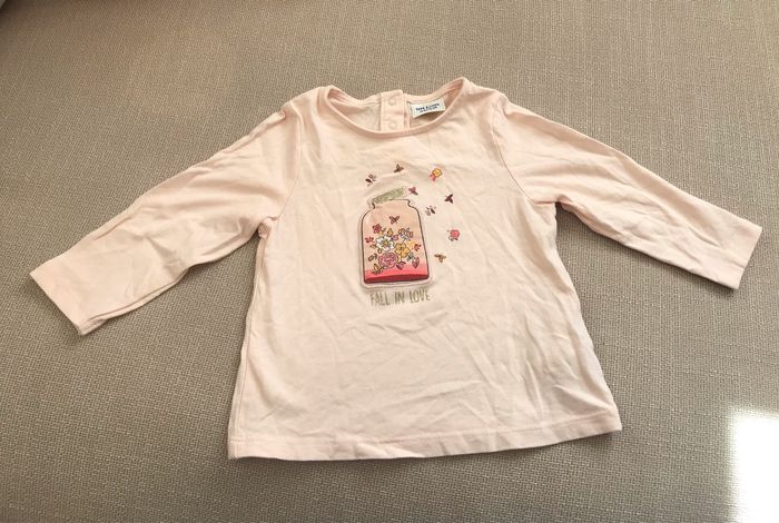 T-shirt fille 12 mois