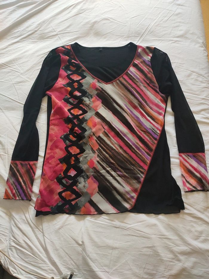 Jolie blouse estivale femme taille 4