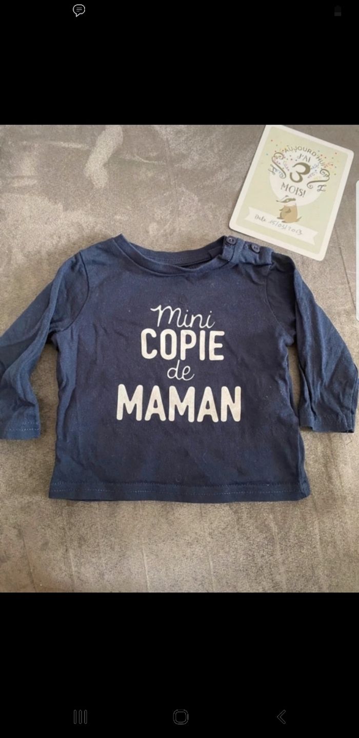 T-shirt Manche longue - photo numéro 1