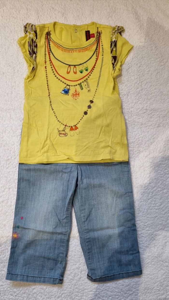 Lot 2 ensembles fille Catimini 3A - photo numéro 11