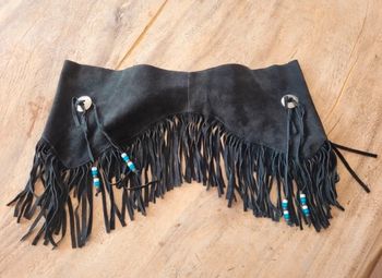 Ceinture en cuir indienne