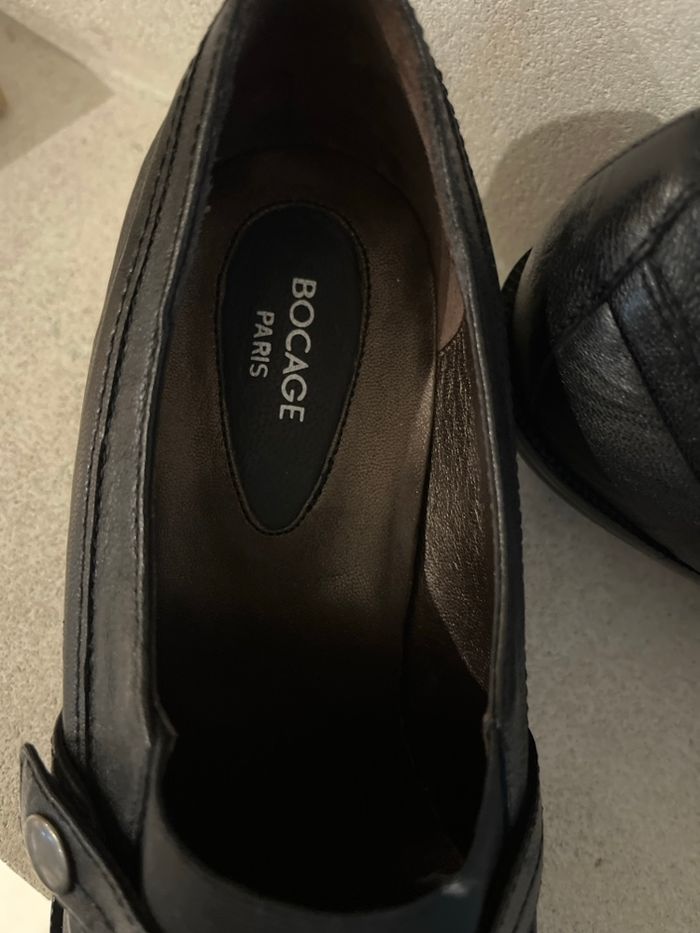 Sublime escarpins  Bocage tout en cuir - photo numéro 5