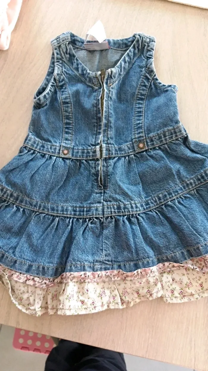 Robe jean 12 mois