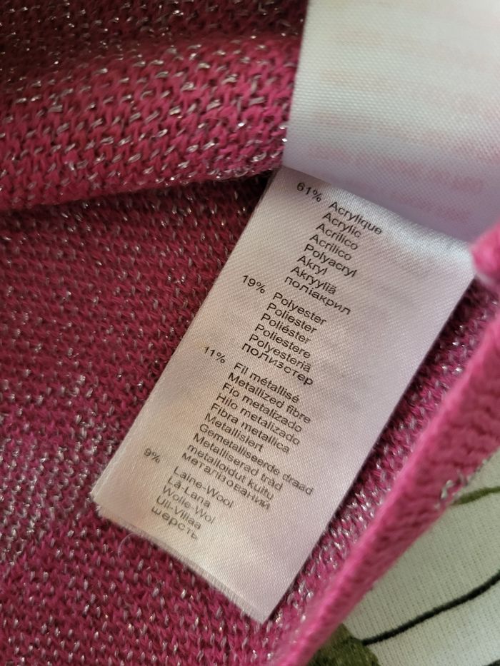 Pull rose fille 3 ans de chez Vertbaudet - photo numéro 4