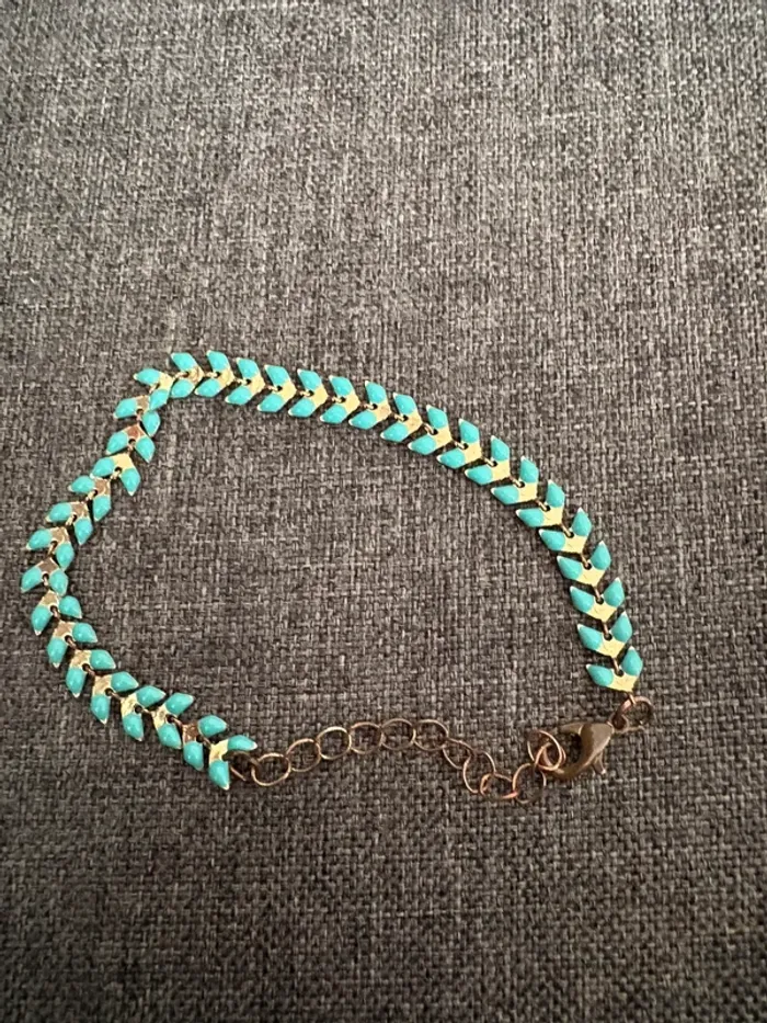 Lot de 2 bracelets bleus - photo numéro 4
