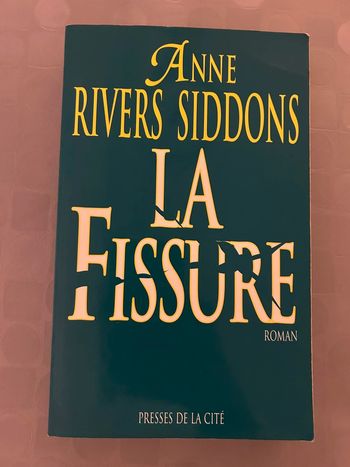 Livre La fissure