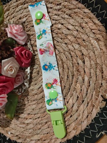 🌿Attache tétine fée 🌿