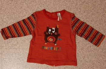 Haut rayures colorés