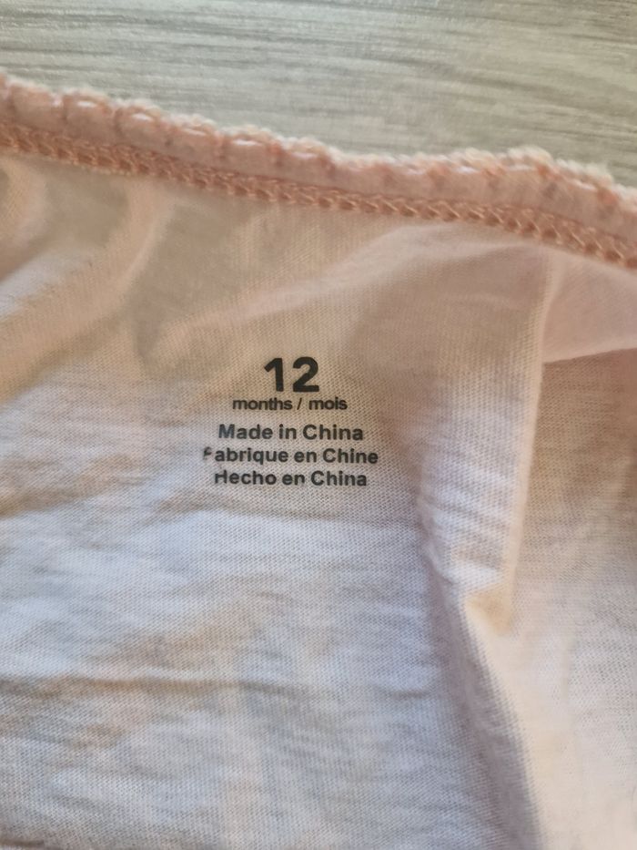Lot de 2 gilets bébé fille 12 mois - photo numéro 4