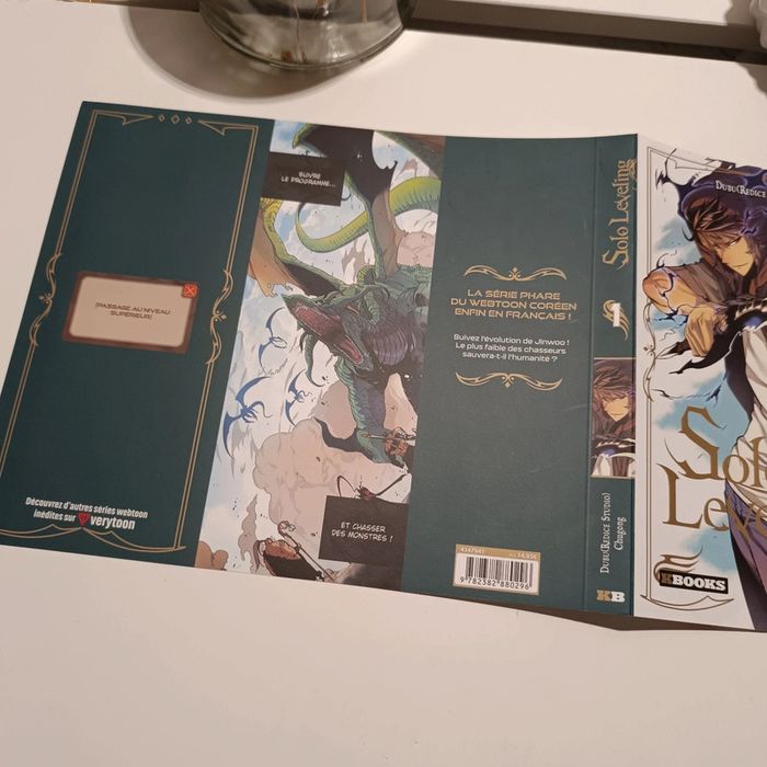 Manga solo leveling jaquette tome 1 édition limitée exclusive fnac - photo numéro 3