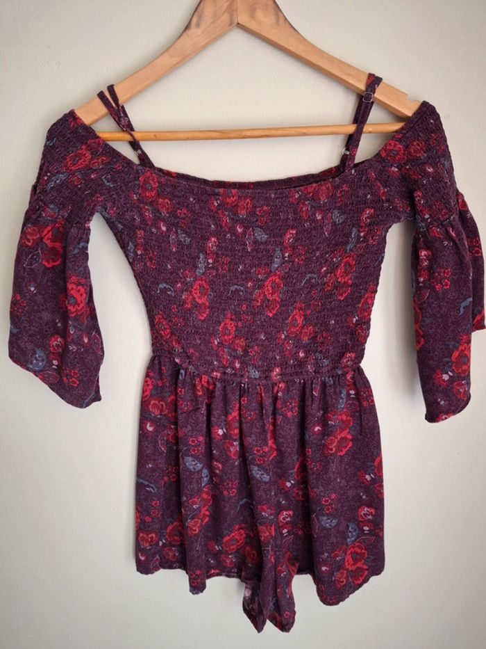 Combi short hollister violette S