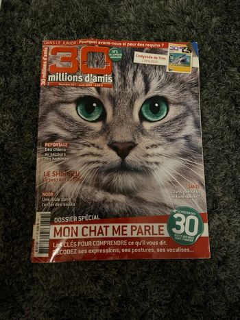 Magazine 30 millions d’amis numéro 317 , mon chat me parle