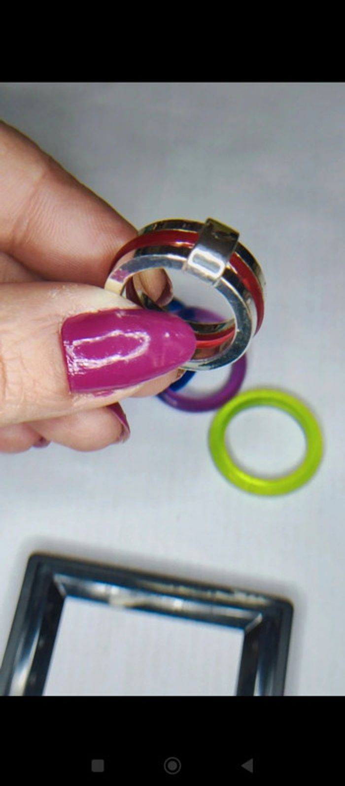 Bague avec anneaux interchangeables - photo numéro 9