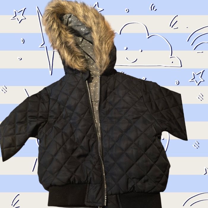 Parka Vertbaudet neuve réversible taille une 4 ans et une 2ans - photo numéro 4