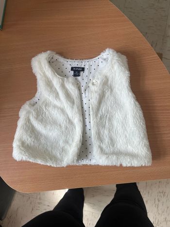 Gilet en fausse fourrure
