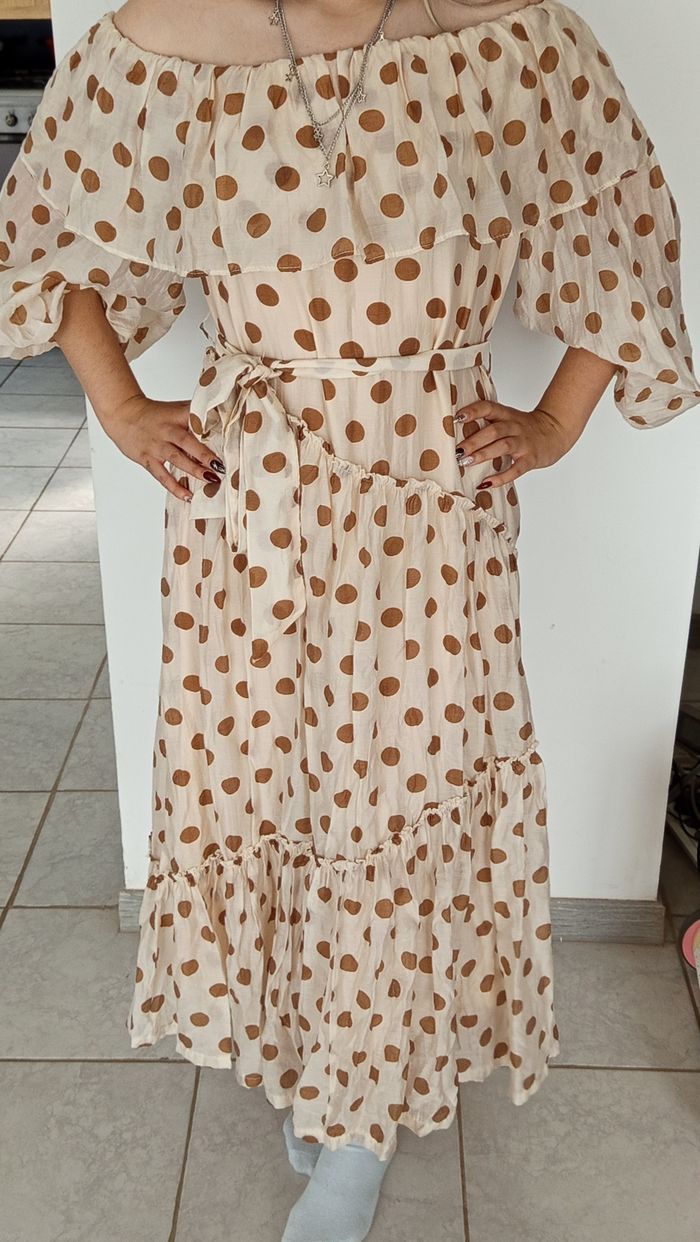 Robe longue à pois - photo numéro 10