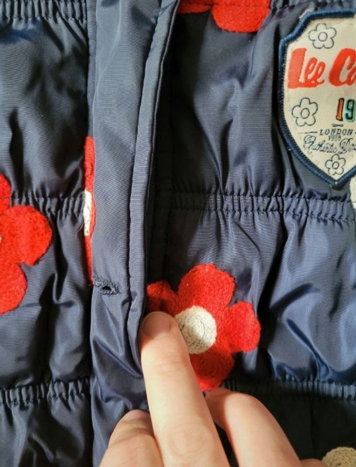 Doudoune à fleurs taille 18 mois - photo numéro 4