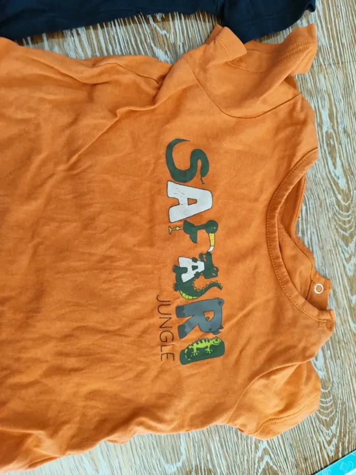🍁 lot de 5 tee-shirts manches courtes 18 mois 🍁 - photo numéro 3