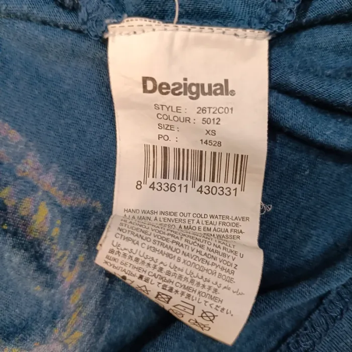 T-shirt strass - Desigual inspired by Cirque du soleil A1149 - photo numéro 9