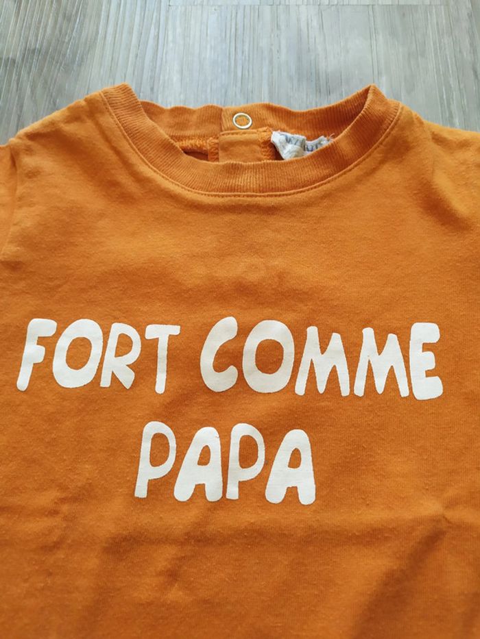 t-shirt mc 2 ans - photo numéro 2