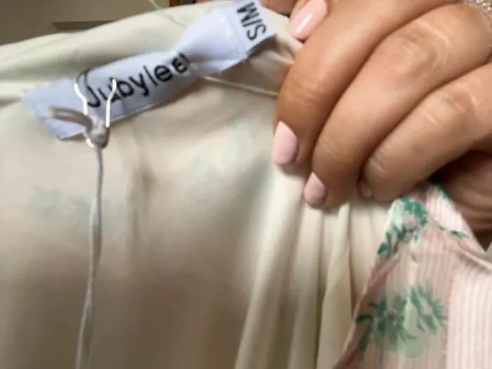 Robe leurs rose et verte jubylee - photo numéro 6